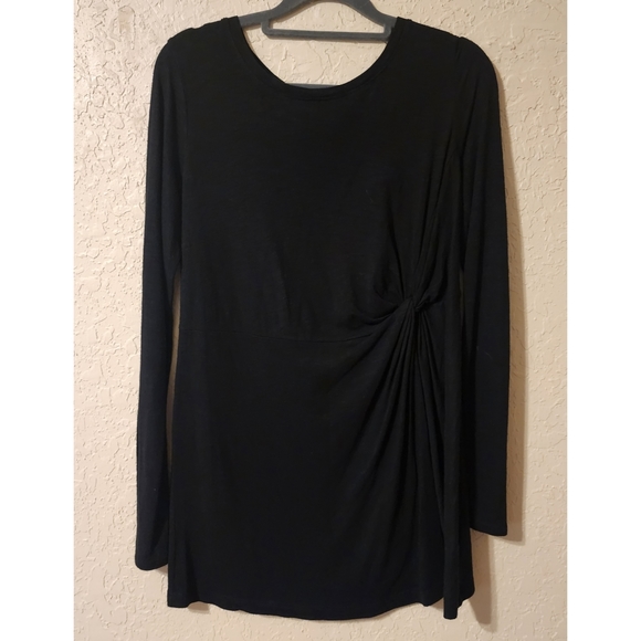 GAP Sweaters - Gap Maternity Sweater Soft Black w/ Twist Tie Detail